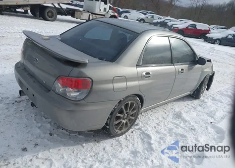 2006 Subaru Impreza 2.5I from USA, damaged, VIN JF1GD676X6G511267
